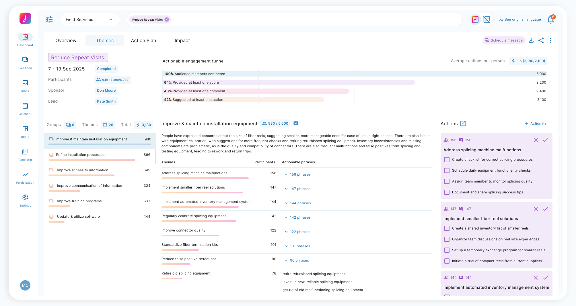 screenshot of Joyous Suite
